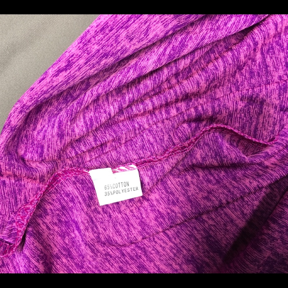 PINK & PURPLE TOP-2X - Picture 3 of 5